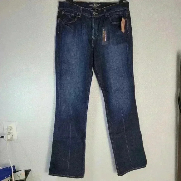 Lucky Brand Denim - Lucky Brand Classic Rider Relaxed Fit Bootcut Blue Jeans size 12/31 X 32 NWT